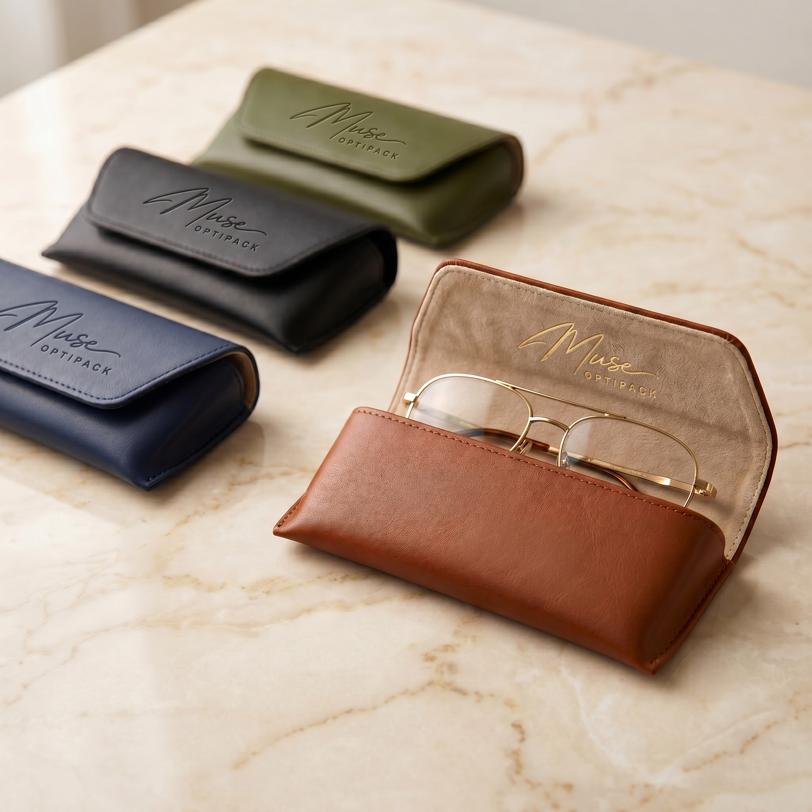 Premium luxury eyeglass cases